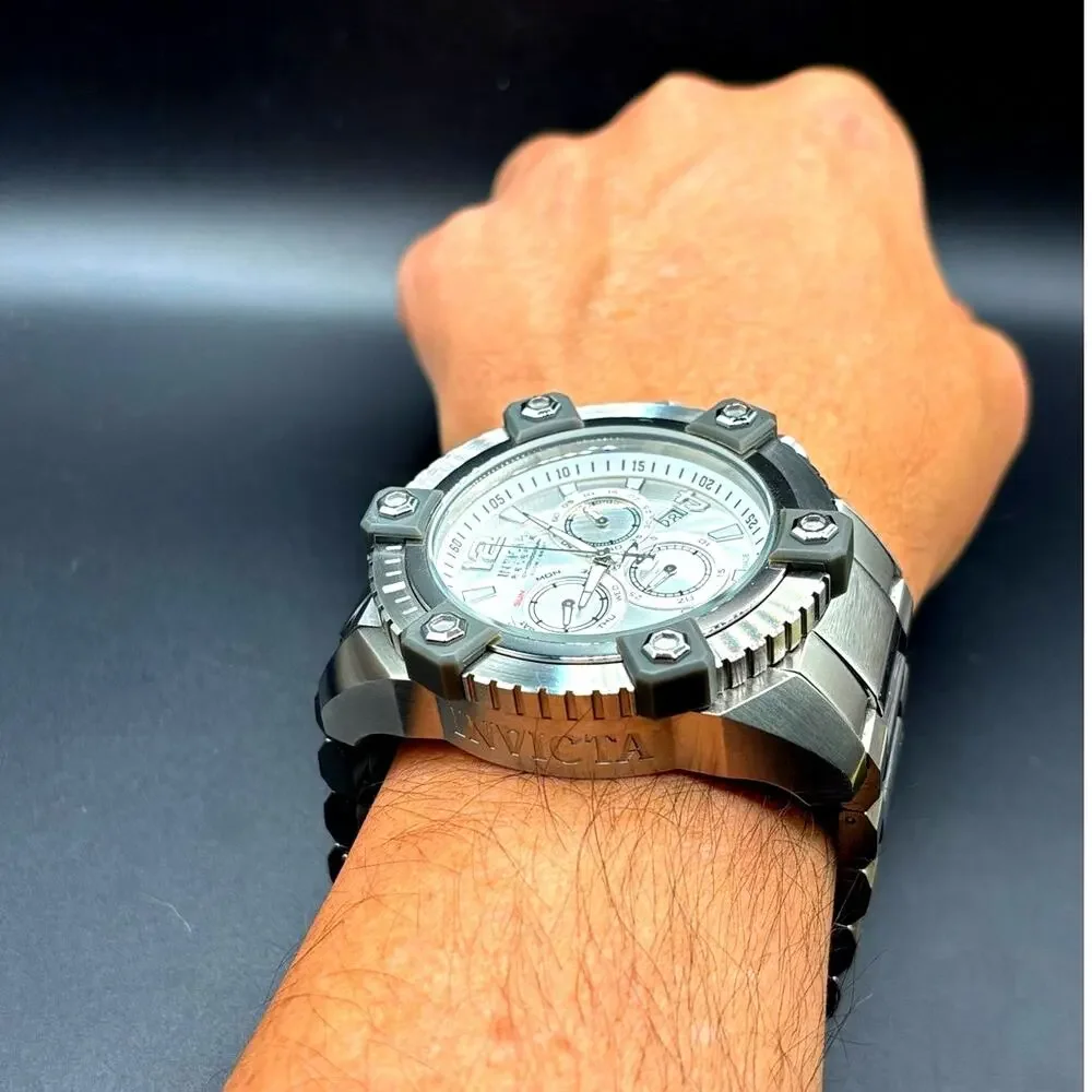 Invicta Reserve Octane 15824 Swiss Made Chronograph 56mm Watch Full Set